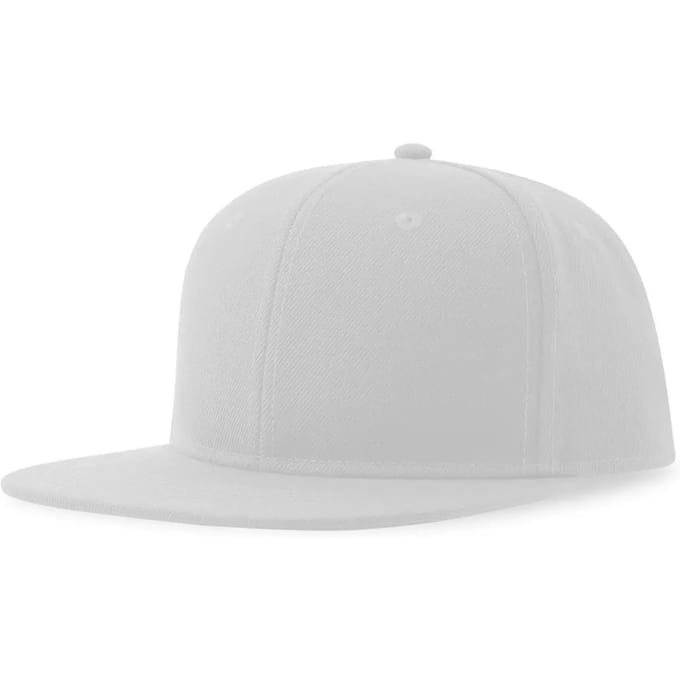 Atlantis Headwear Snap Back-S Cap AT685 - White - One size
