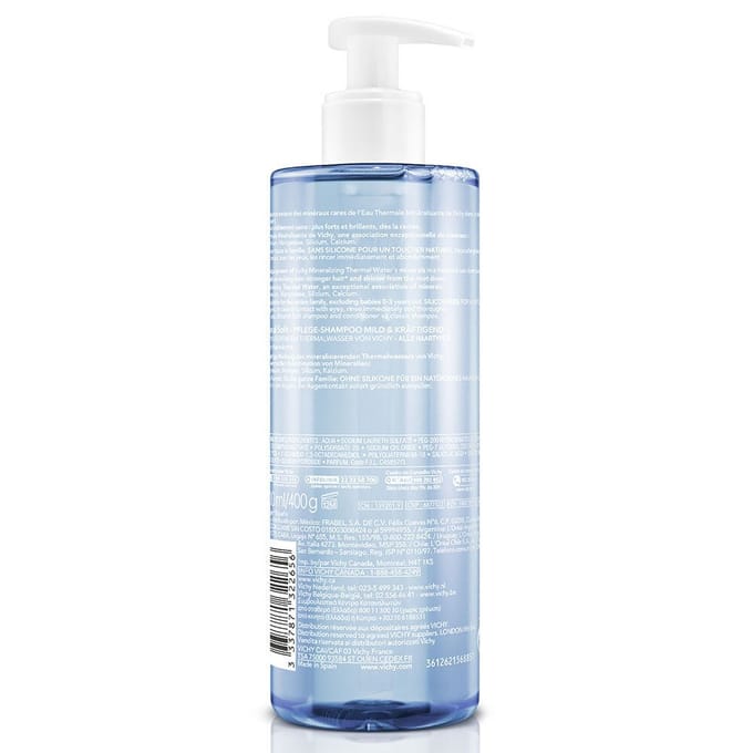 Vichy Dercos Mineral Doux Zachte Shampoo - voor sterker en glanzender haar - 390ml