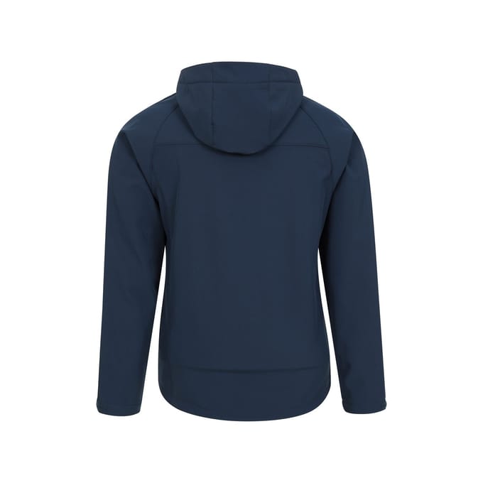 Mountain Warehouse Heren Exodus Waterdichte Soft Shell Jas (Blauw)
