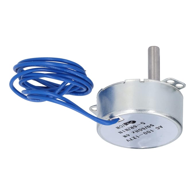 2 stuks Synchroonmotor Synchroon Mini 5?6RPM Lage Snelheid 4W CW Rotatie Set AC100?127V TYC