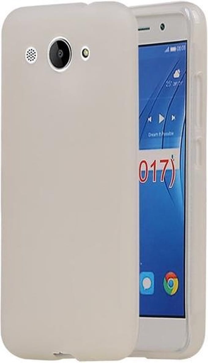 BestCases.nl Huawei Y3 2017 TPU back case hoesje Wit