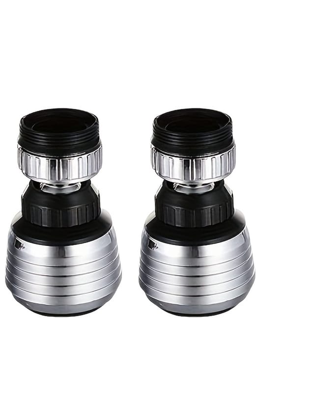 Livé® Draaibare Kraan 360° – 2 Stuks Waterbesparende Verstuivers