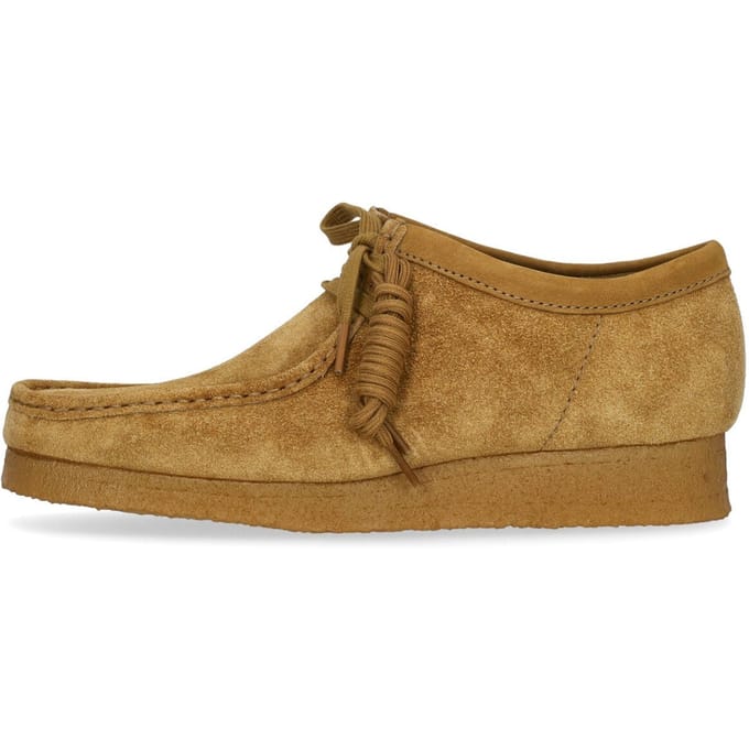 Wallabee eiken harige suede lifestyle-schoen voor heren