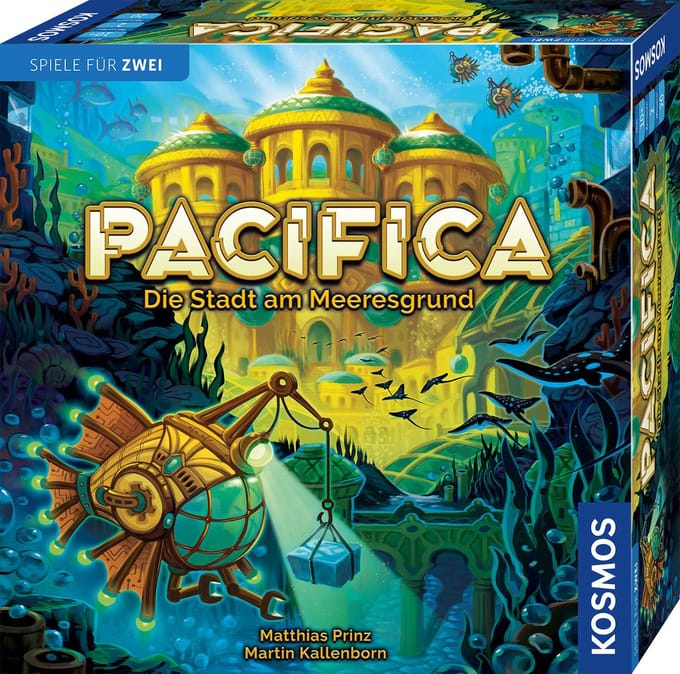 Kosmos Pacifica, Bordspel, Reizen/avontuur, 10 jaar