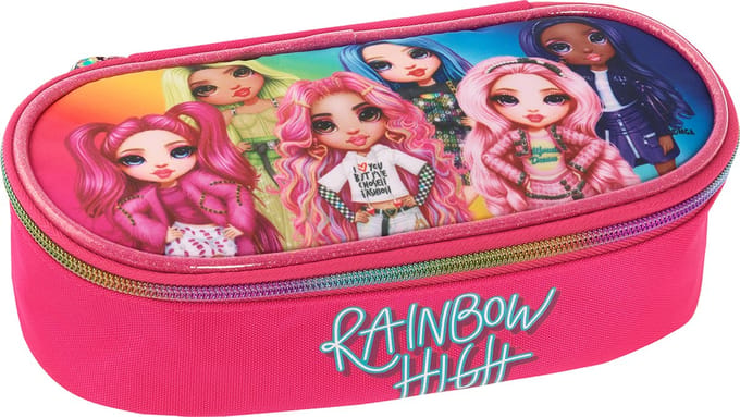 Rainbow High Etui, Ovaal - 22 x 6 x 9,5 cm - Polyester