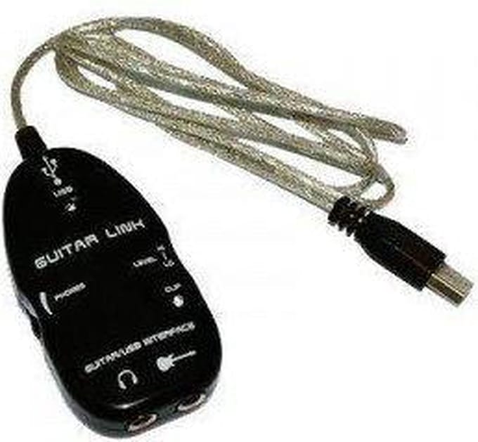 EverTech Gitaar Naar PC Verbinder (USB Gitaar Link)