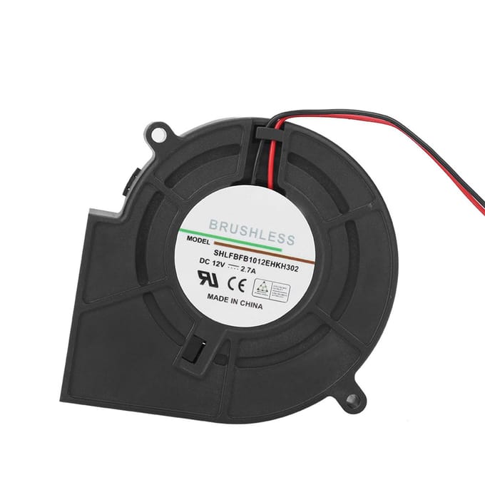 Draagbare BBQ Ventilator Luchtblazer voor Barbecue Picknick Kamperen Vuur Houtskoolstarter wit