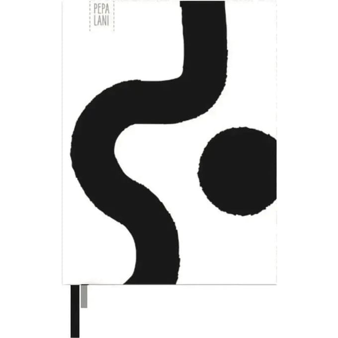 Pepa Lani Bullet Journal Black & White Graphical