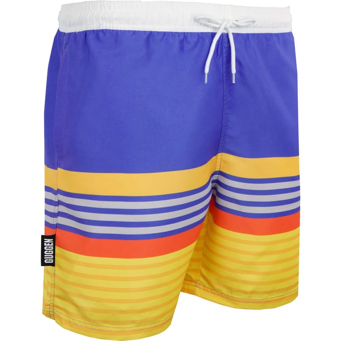 Zwemshort voor heren met patroonstrepen