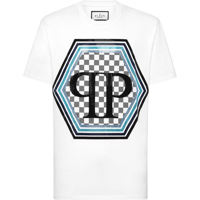 T-Shirt Ronde Hals Hexagon