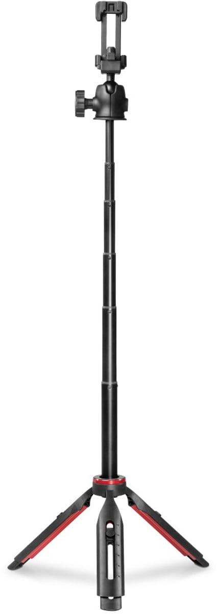 Hama Telefoonstatief "Solid 80 Ball", reisstatief, ontspanner, max. 80cm