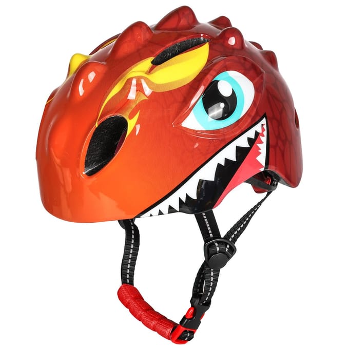 Fietshelm Kind Junior Dino - Maat 46 - 51cm XS - Kinderhelm - Fietshelm voor kinderen