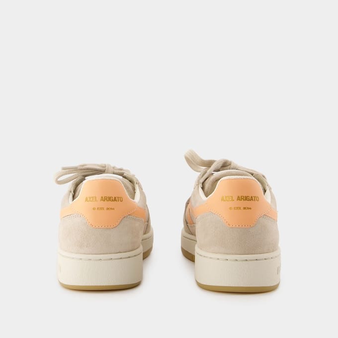 Dice A sneakers - Axel Arigato - Leer - Beige/Oranje
