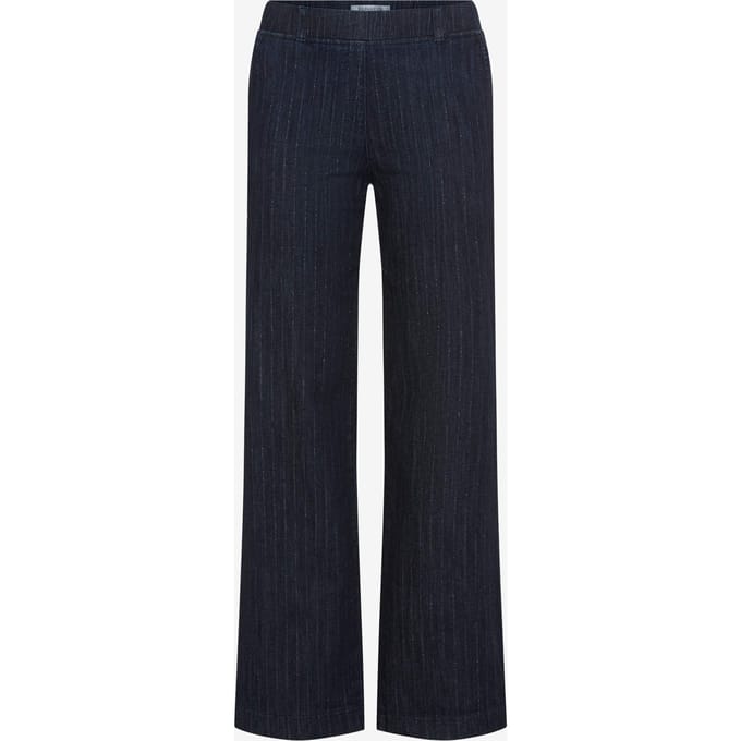 Raphaela by Brax Dames Marlenebroek  Style PAM FLARED DARK BLUE, denim donkerblauw, maat 48