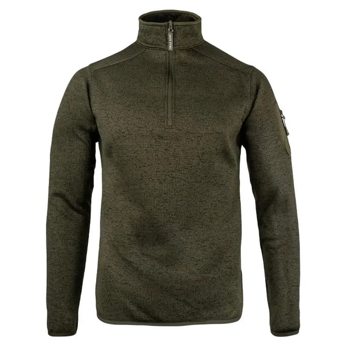 1/4 rits fleece Jack Pyke Melange