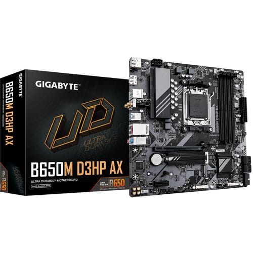 GIGABYTE B650M D3HP AX | Socket AM5 | AMD B650 | 4xDDR5 | Micro ATX | Moederbord