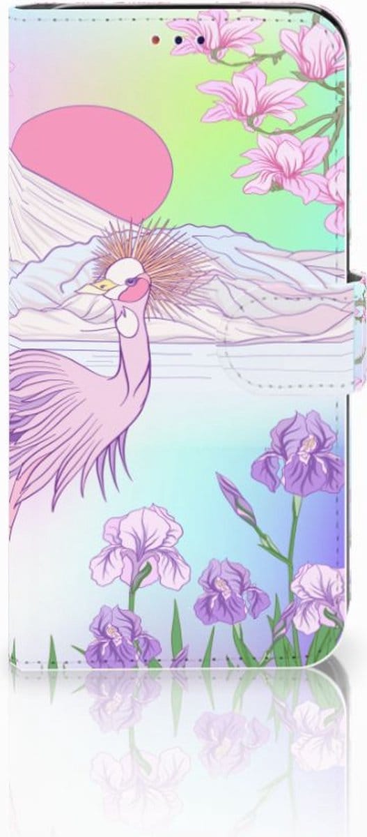 Samsung Galaxy A10 Telefoonhoesje met Pasjes Bird