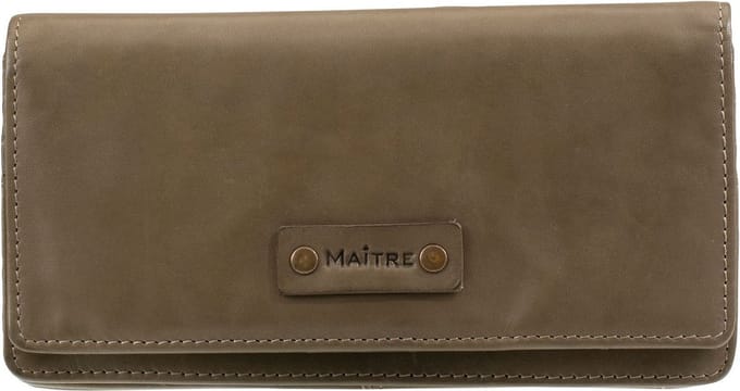 Maître Leren Portemonnee Steinbach Immine Purse lf14f Olive Night Olijfgroen