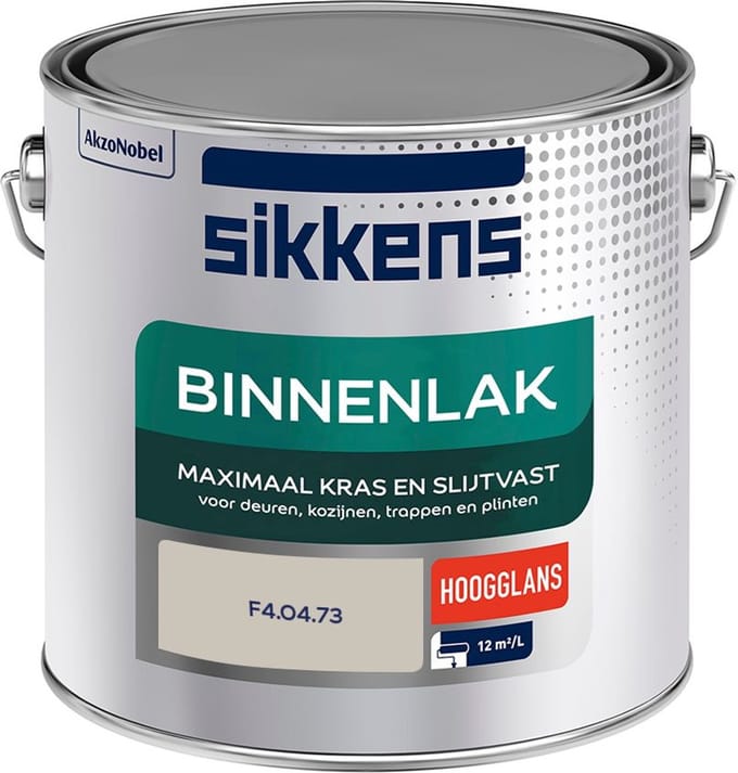 Sikkens - Binnenlak Hoogglans - F4.04.73 - Mengverf - 2,5 L