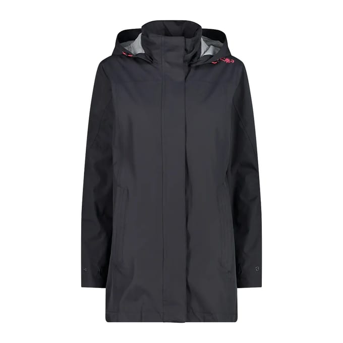 Dames waterdichte h hoodie met drukknoopjes CMP