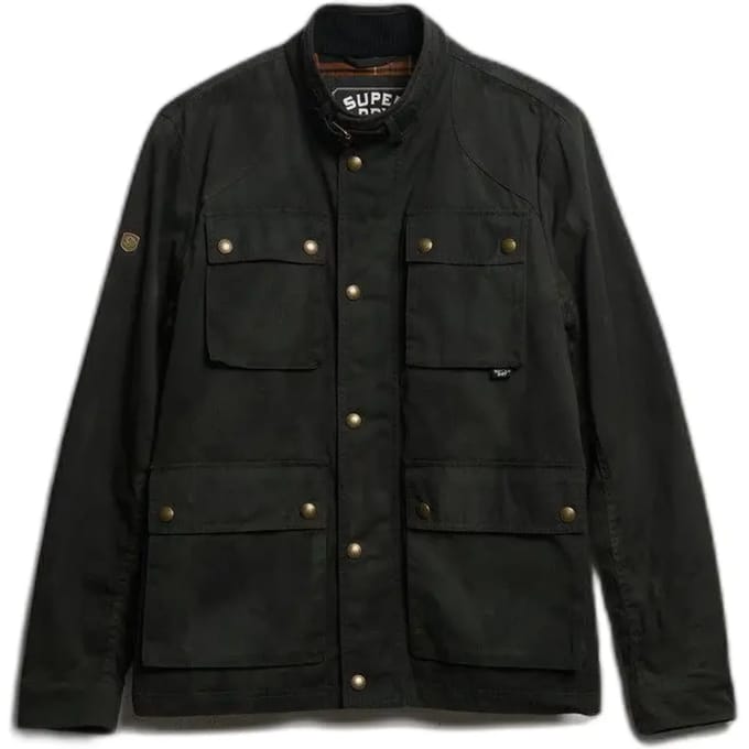 Superdry - Merchant Racer waxjas - Heren - Buitenjassen