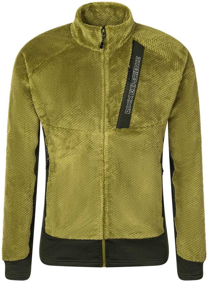 Rock Experience Blizzard Tech Fleece Met Volledige Rits Groen M Man