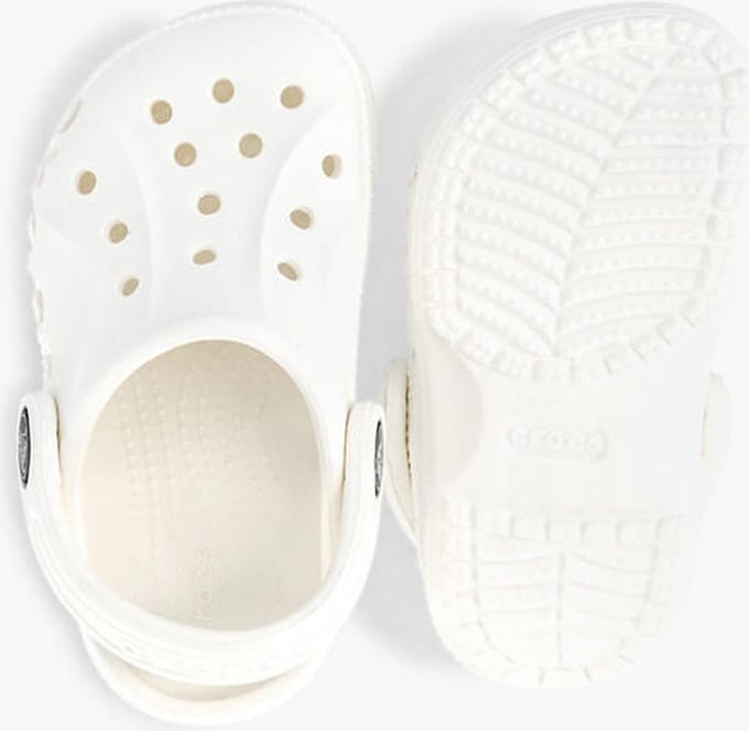 crocs Witte Baya Clog T - Maat 23/24