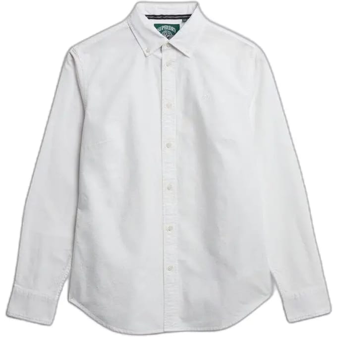 Superdry - Slim Oxford Button Down Overhemd - Dames - Shirts