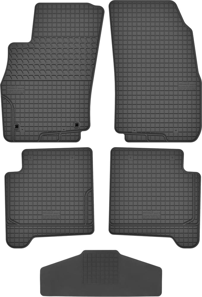 Max-Dywanik Fiat Punto Evo - Gummi Automatten - Midden Console Bescherming - 2009-2012