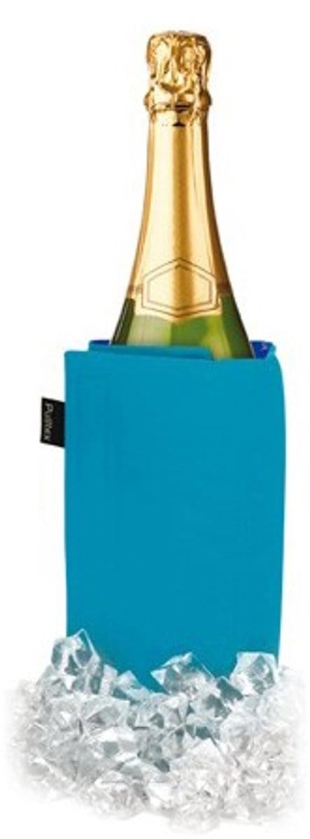 Flessenkoeler blauw/blauw