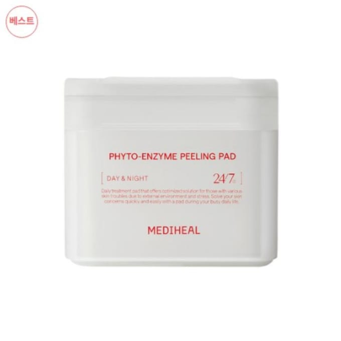 MEDIHEAL Toner Pad 100 Pads (8types) Phyto-Enzyme Peeling