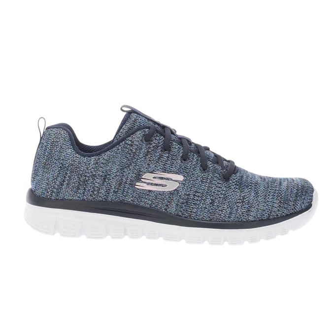 Skechers Dames/Dames Graceful Twisted Fortune Trainers (Marine)