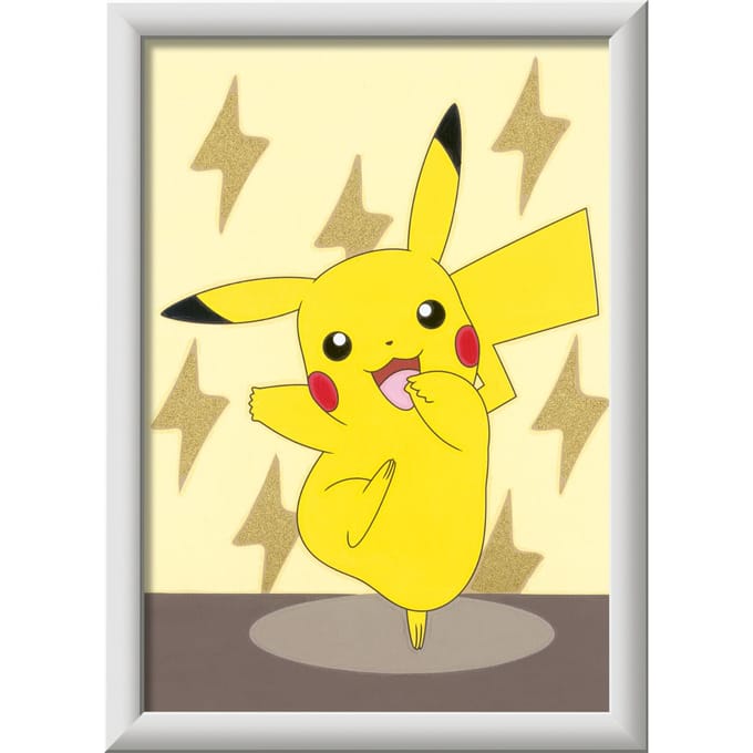 Ravensburger CreArt Pokémon Pikachu Pose - Schilderen op nummer voor kinderen