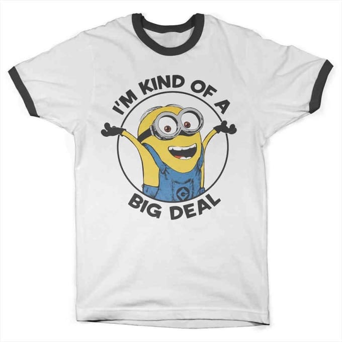 Minions Heren Tshirt -XL- I'm Kind Of A Big Deal Wit
