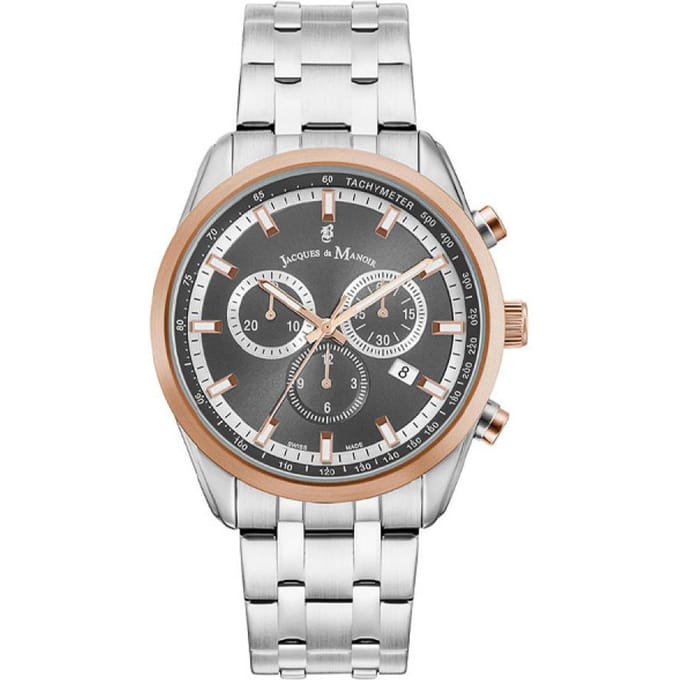 Jacques Du Manoir Staal 42 mm Quartz | AP.07