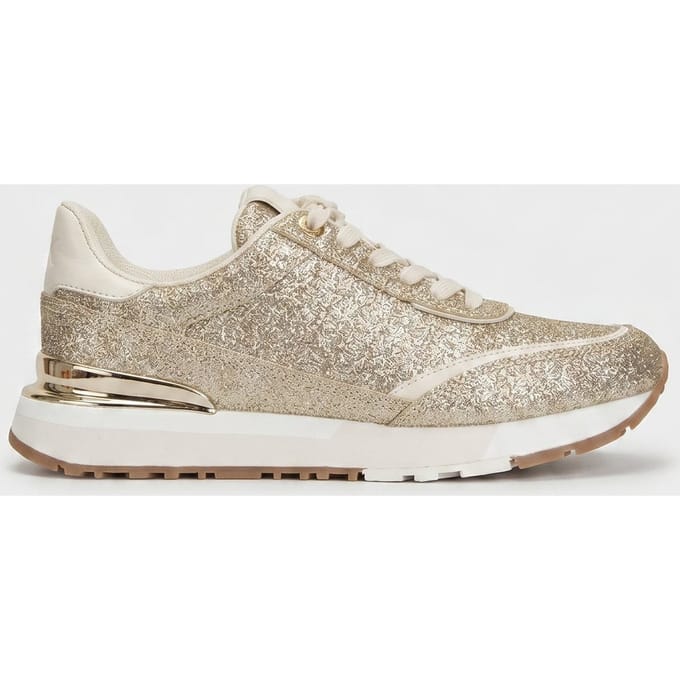 Michael Kors Nova Trainer Pale Gold Maat: 41 | Sneakers Outlet | Dames | Goud