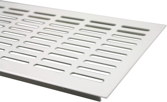 Aluminium Ventilatie Rooster Slatbreedte 130mm Diverse Lengtes