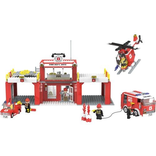 PLAYTIVE CLIPPYS Bouwstenenset L (Brandweerkazerne)