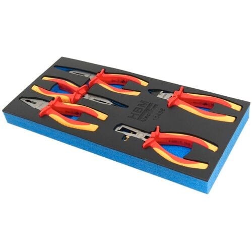HBM 5 Delige Professionele VDE Tangenset