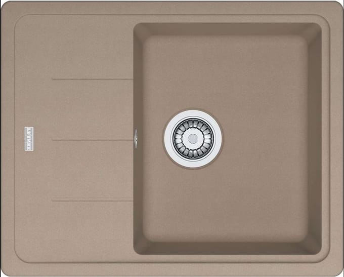 Franke Basis - BFG 611-62 fragraniet spoelbak, 62x50 cm, cashmere 114.0494.751