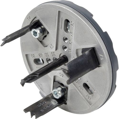 wolfcraft - Verstelbare gatenzaag - Ø 35–80 mm - 5985000