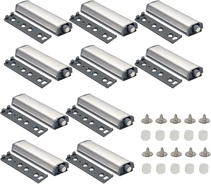 Push to Open magneetvergrendelingen 10 stuks - met schokdemper