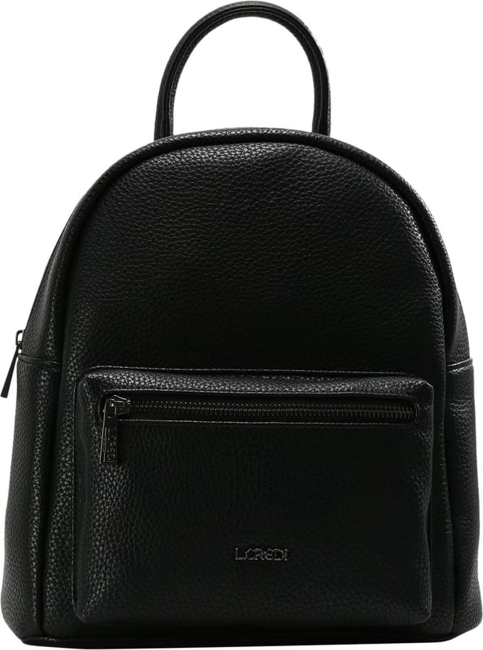 L.CREDI Vrije tijd rugzak Rugzak Budapest Backpack Black Zwart