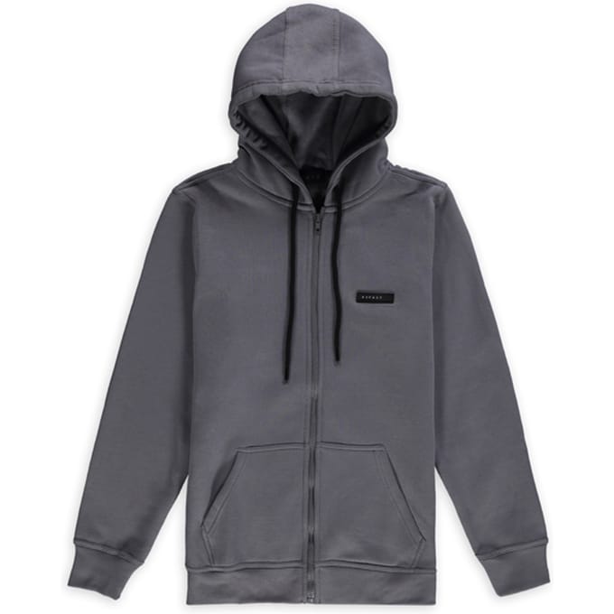 ASPACT La Zip Hoodie Quick Silver Taglia: L | Felpe con cappuccio Outlet | Unisex | Grigio