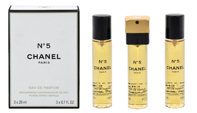 Chanel Eau De Parfum Tasverstuiver Navulling Chanel - N°5 Eau De Parfum Tasverstuiver Navulling  - 3 ST