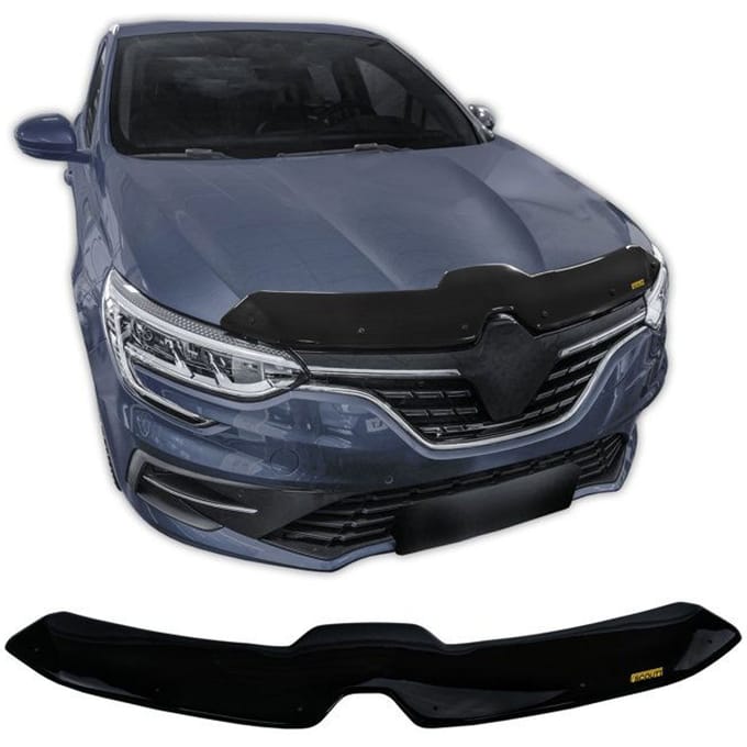 SCOUTT | Motorkap Beschermer Deflector Voor Renault Megane 4 Vanaf 2020 Facelift, Aerodynamisch, Eenvoudige Montage