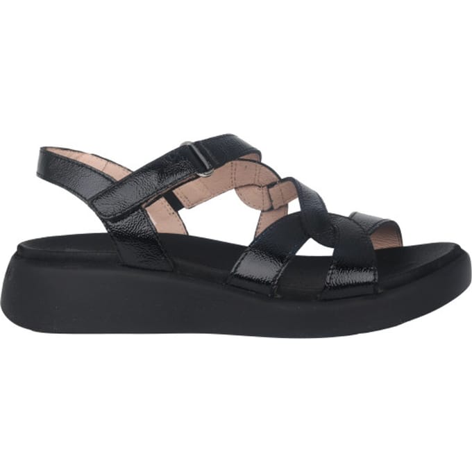 Wonders Cordelia - dames sandaal - Zwart - maat 36 (EU) 3 (UK)