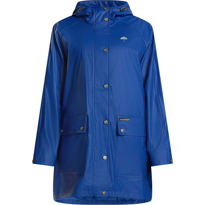 Schmuddelwedda Oversized mackintosh bridgeport Dames Koningsblauw-271