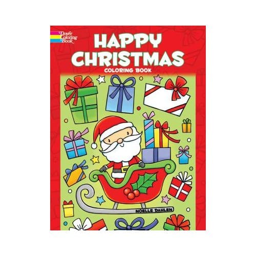 Happy Christmas Coloring Book - Noelle Dahlen