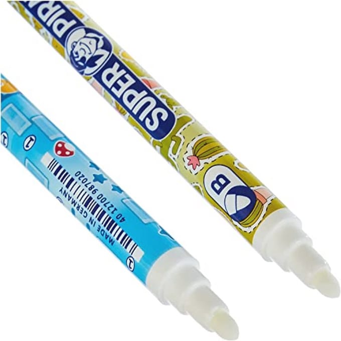 Inktblusser Super-Piraat wispunt B, breed - 3 stuks